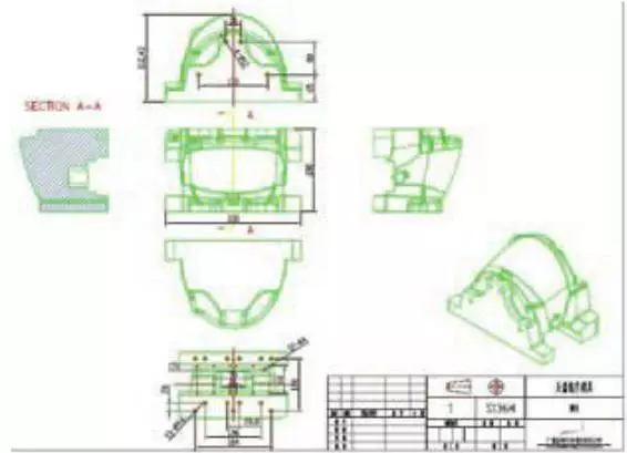 常用的摩托車頭盔鏡片模具三線立式加工中心850plus做出來(lái)的！(圖3)